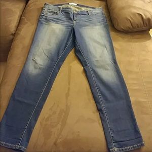 TORRID brand distressed 18W tall